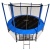 Батут i-JUMP 16ft 4,88м с нижней сетью и лестницей (blue)